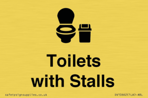 Toilets: Stalls with Sanitary Bin